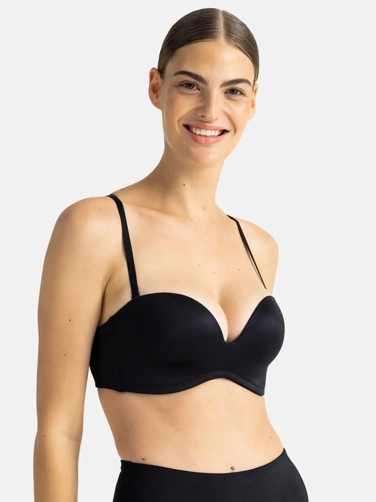 BH bustier Dorina – Soutien-gorge bandeau – Sublime Sculpt – 95C – Zwart