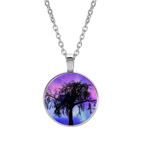 Collier Verre – Arbre