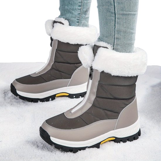 Bottes de neige – Raquettes Sports d&rsquo;hiver – Bottes de neige pour femme pour femmes – Ski Gadgets – Taille 36 – Grijs