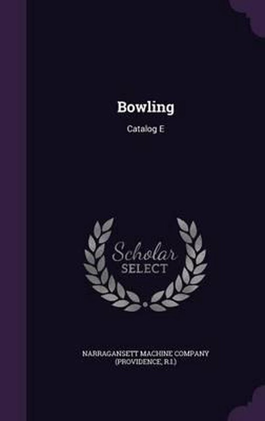 Bowling Catalog E