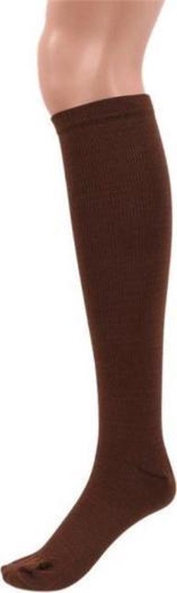 Chaussettes de compression unisexes Miracle Socks – Marron – 1 paire – Taille 41-46