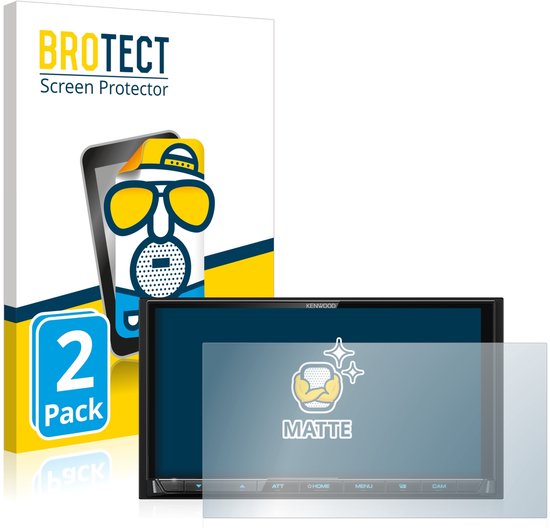 BROTECT – Protecteur d&rsquo;écran pour Kenwood DMX 8020 DABS – Film de protection mat (2 Pièces)