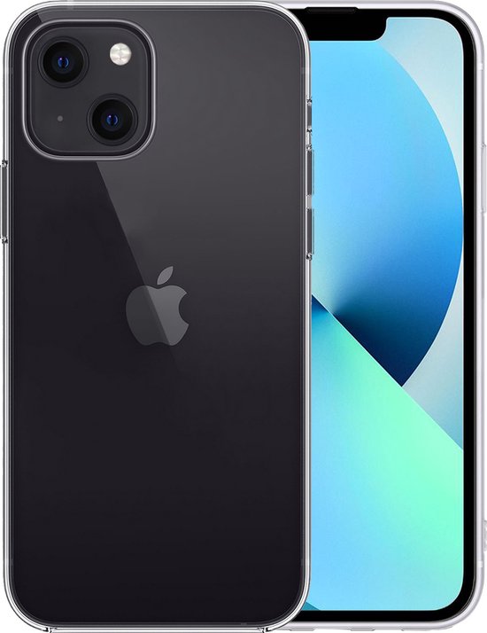 Coque pour iPhone 14 Coque Siliconen Coque – Coque pour iPhone 14 Coque Coque Siliconen – Transparent