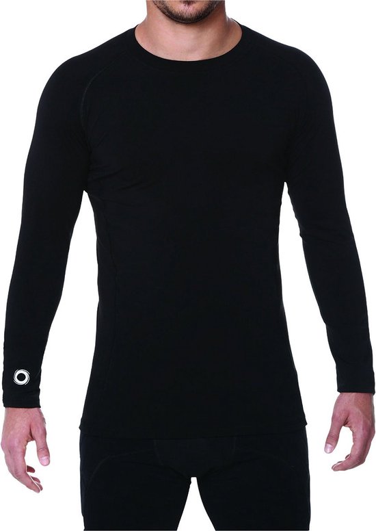 Elite Sport Compression Shirt Manches Longues Hommes – Zwart | Taille : XL