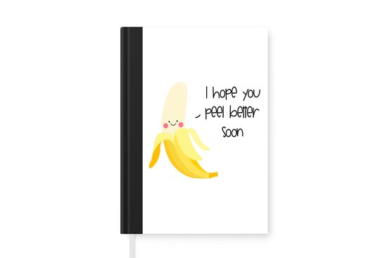 Carnet – Cahier d&rsquo;écriture – Force – Citation – Banane – Humour – Carnet – Format A5 – Bloc-notes
