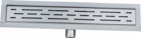 Caniveau de douche Nurion avec bride – 70 cm – Inox – Haute Qualité