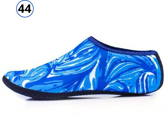 Chaussures aquatiques Nivard pour Enfants et Adultes – Chaussures Aqua – Chaussures aquatiques – Chaussures de natation – Chaussures pour femmes de cours de natation – Blauw – Taille 44