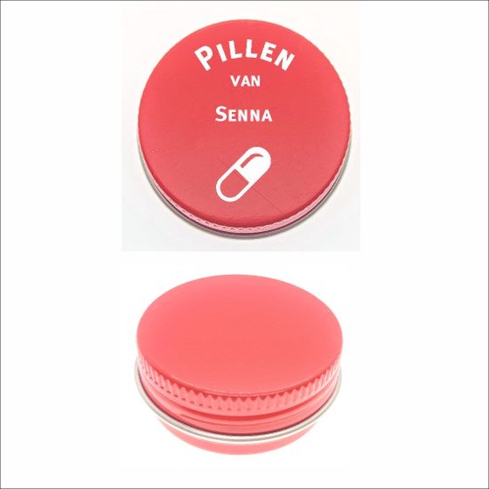 Boîte à pilules avec gravure du nom – Senna