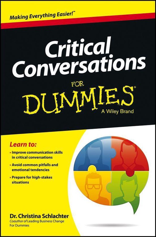Critical Conversations For DummiesEbook