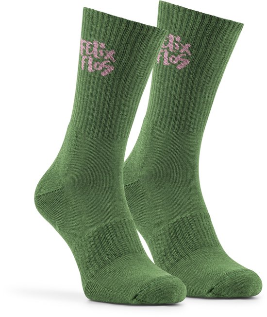 Chaussettes de sport Felix Flos Chaussettes de sport Step – Vert – 35-38