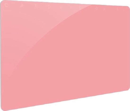 Carte PVC Rose brillant (100 pièces)