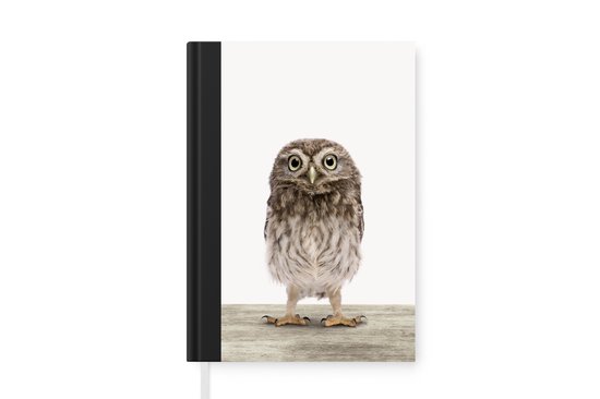 Carnet – Cahier d&rsquo;écriture – Hibou – Marron – Poussins hiboux – Enfants – Garçons – Filles – Carnet – Format A5 – Bloc-notes
