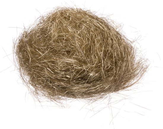 Cheveux d&rsquo;ange de Noël Feeric – or – 50 300 grammes – synthétiques – cheveux de lametta d&rsquo;arbre de Noël