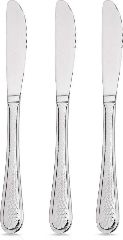 Couteaux de table SIREN inox 3 c. – Set de couteaux de table – Couteaux
