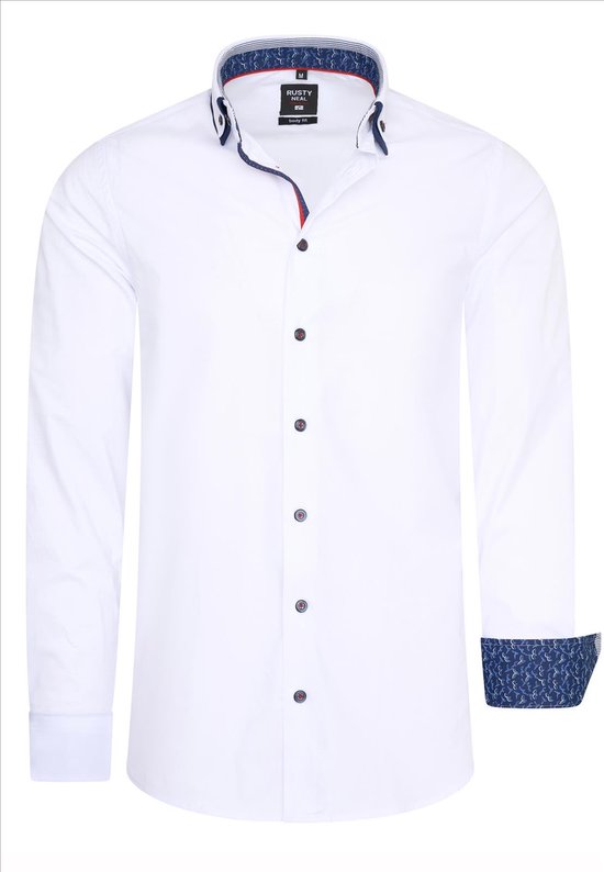 Chemise homme – Rusty Neal – 11023 – Wit