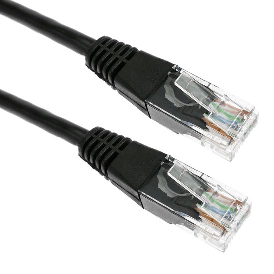 BeMatik – Câble réseau Ethernet 50cm UTP catégorie 5e noir