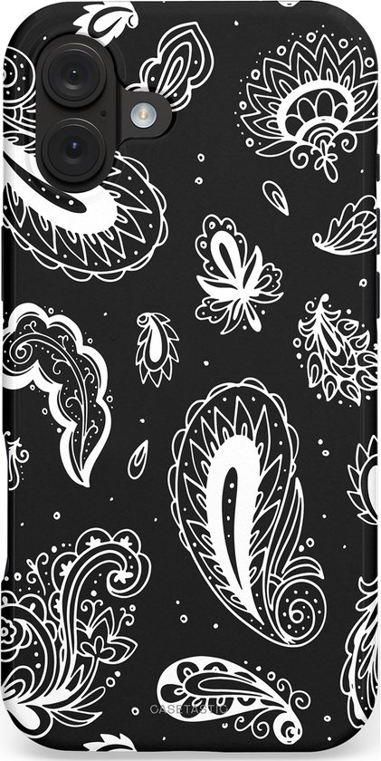 Étui Casetastic Compatible avec Apple iPhone 16 Plus MagSafe – Coque de Protection Élégante Duo-layer – Paisley pracht