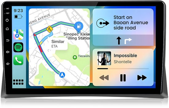 Autoradio Junsun Octa-Core pour VW Multivan T5 2008-2015 – CarPlay sans fil, Android Auto, Android 15, lecteur multimédia, 4 GB+64 GB
