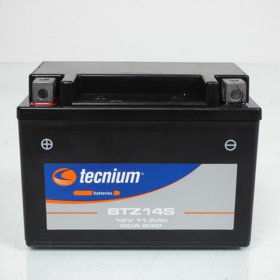 Batterie SLA Tecnium pour Moto Yamaha 950 XV Racer 2015 à 2016 YTZ14S / 12V 11.2Ah Neuf
