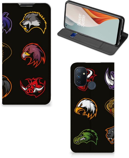 Étui Bookstyle OnePlus Nord N100 Smart Cover Cartoon