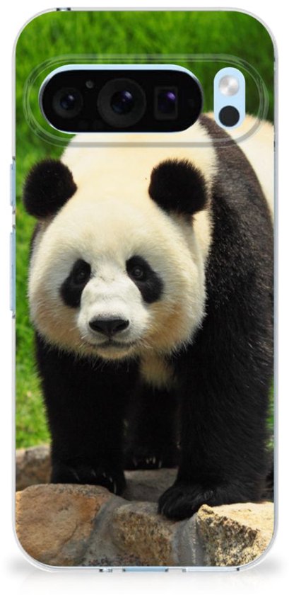 Coque pour Google Pixel 9 | 9 Pro TPU Bumper Silicone Étui Housse Panda