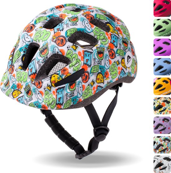 Casque de vélo pour enfants Apollo , casque pour enfants et adolescents, casque multisport, casque de vélo pour filles, casque de vélo pour garçons, casque pour enfants à partir de 3 ans, casque pour enfants réglable