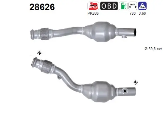 Catalyseur AS 28626