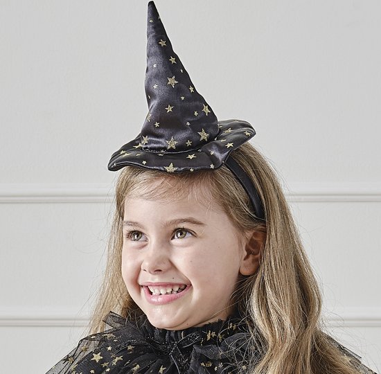 Chapeau de Sorcière – Zwart et Or