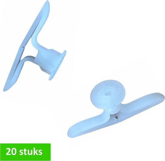 Cheville creuse TQ4U – nylon blanc – plaque jusqu&rsquo;à 12 mm – 20 PCS