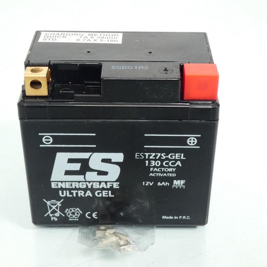 Batterie SLA Energysafe pour Scooter Yamaha 125 N-Max Ie 4T Euro3 2015 à 2016 YTZ7S / 12V 6Ah Neuf
