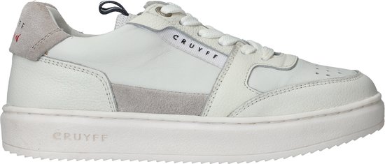 Baskets CRUYFF JUNIOR Endorsed Low – Baskets en cuir – Garçons – Wit – Taille 35