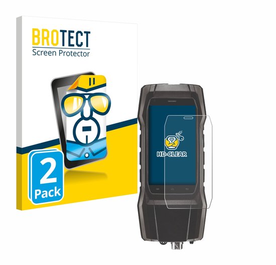 BROTECT – Film de protection d&rsquo;écran pour Testo 300 – Transparent (2 pièces)