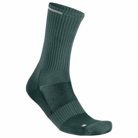 Chaussettes Sportful Supergiara vertes, pointures 36 à 39 (homme et femme)