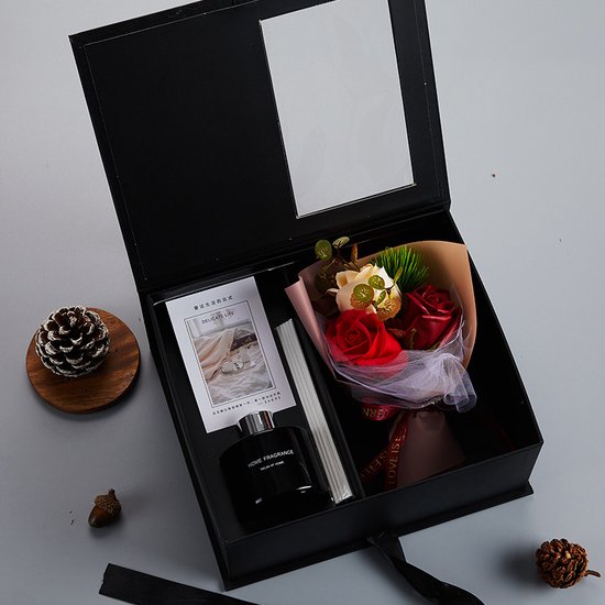 Cadeau de Saint Valentin/Cadeau de Noël/Coffret Cadeau Aromathérapie Pratique/Cadeau Souvenir Zwart