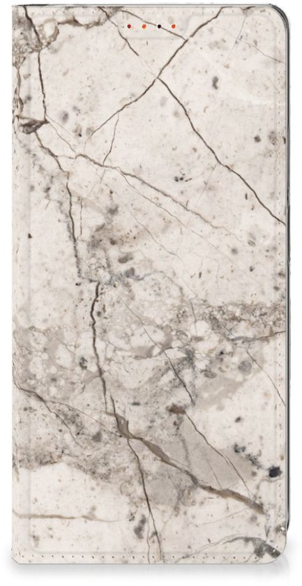 Coque Xiaomi Redmi Note 12 Pro Plus Stand Case Marble Beige