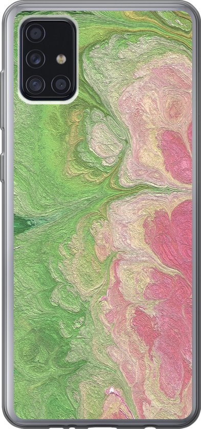 Coque Samsung Galaxy A52 5G – Peinture – Art – Psychédélique – Siliconen