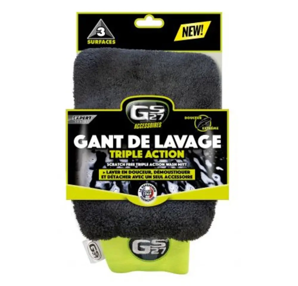 GS27 – Gant De Lavage Triple Action x1 – OU180140