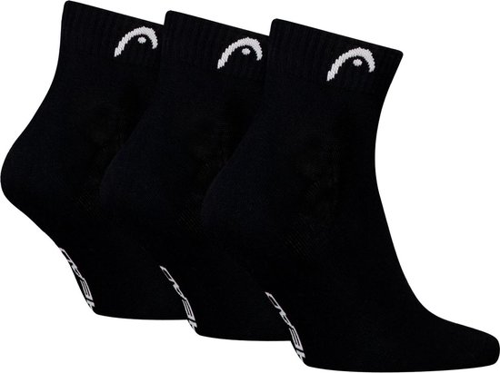 Chaussettes de sport Head Quarter All Sports Training – 3 paires – 42 – Zwart