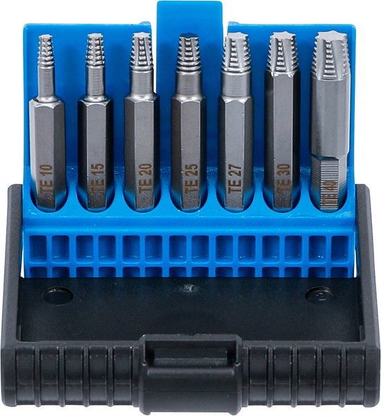 BGS Jeu d&rsquo;extracteurs de Vis pour Torx T10 – T40 défectueux, 7 pièces