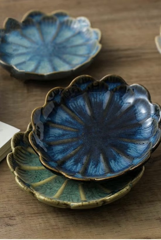 Bijoux – Bol Décoratif – Bijoux – Fleur de Lotus Vert