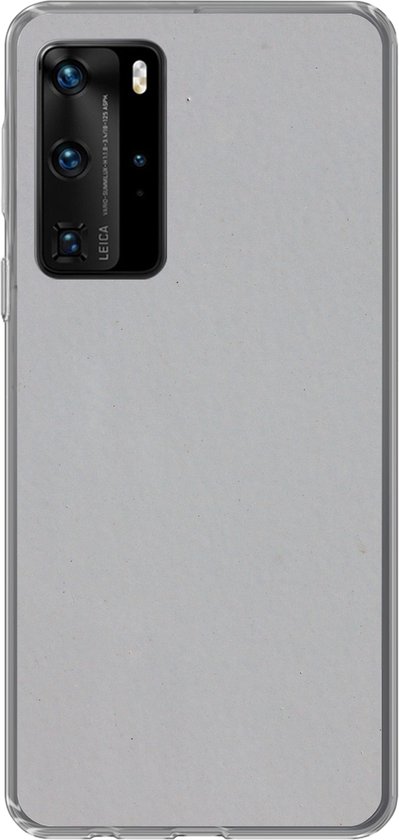 Coque Huawei P40 Pro – Impression métallique – Grijs – Coque de téléphone en Siliconen