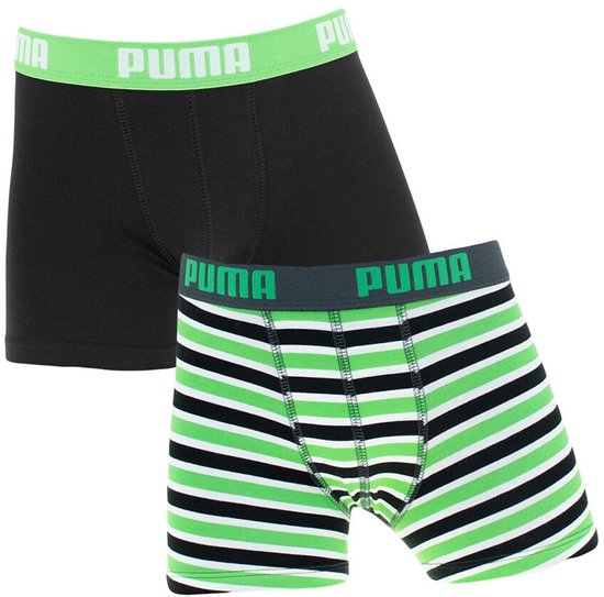 Boxer 2P PUMA pour garçon à rayures imprimées multi II