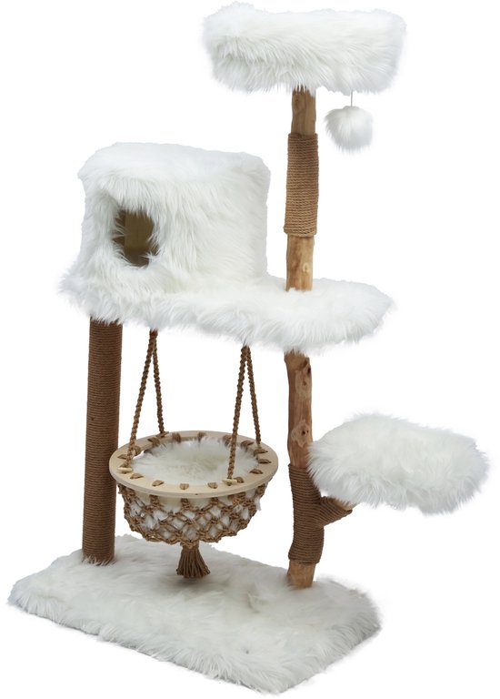 Boony « Est 1941 » arbre grimpant peuplier 154cm blanc polaire
