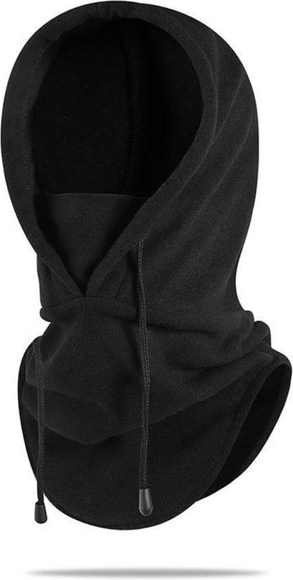 Bonnet d&rsquo;hiver Nivard – Hommes – Dames – Adultes – Bonnet – Ski Mask – Bonnet de bivouac – Balaclava – Ski Masker – Face Mask – Full Face Mask – Masque d&rsquo;hiver – Anti Vent – Zwart