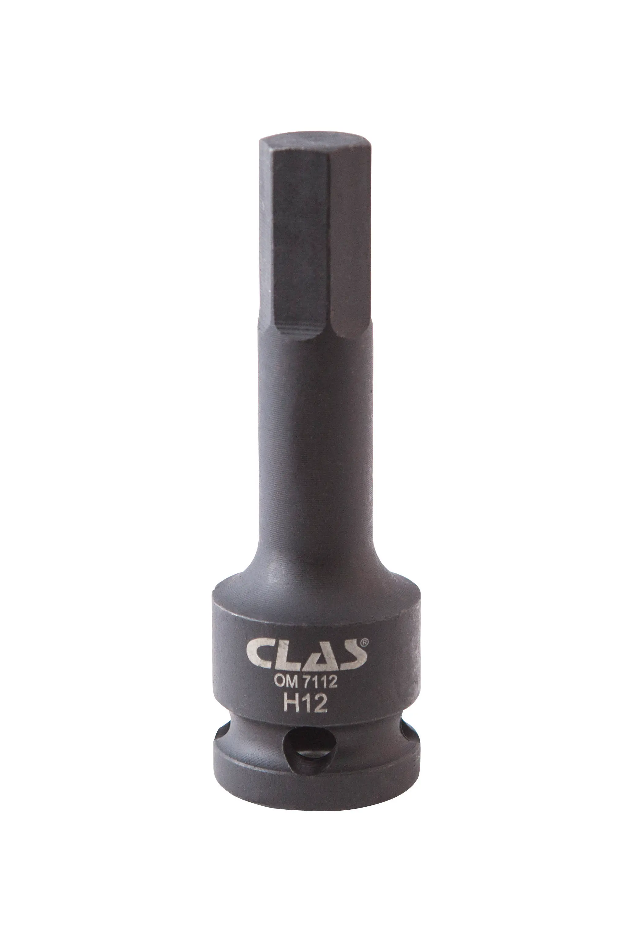 CLAS – Douille embout choc hexagonale 12mm l.78mm 1/2&Prime; – SA 0481