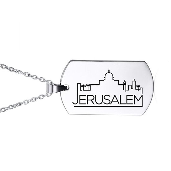 Chaîne | ACIER INOXYDABLE | Skyline | Jérusalem