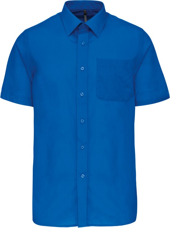 Chemise homme &lsquo;Ace&rsquo; manches courtes marque Kariban Light Cobalt Blue taille 6XL