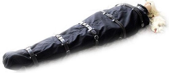 Bondage Body Bag / Straitjacket Nylon and PU Cuir – Taille M / L