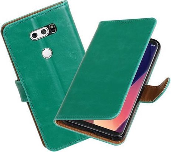 BestCases de type livre LG V30 Pull-Up vert