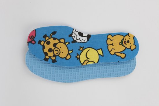 BACK TO SCHOOL – Debe Insole Junior en coton et latex imprimé – taille 20